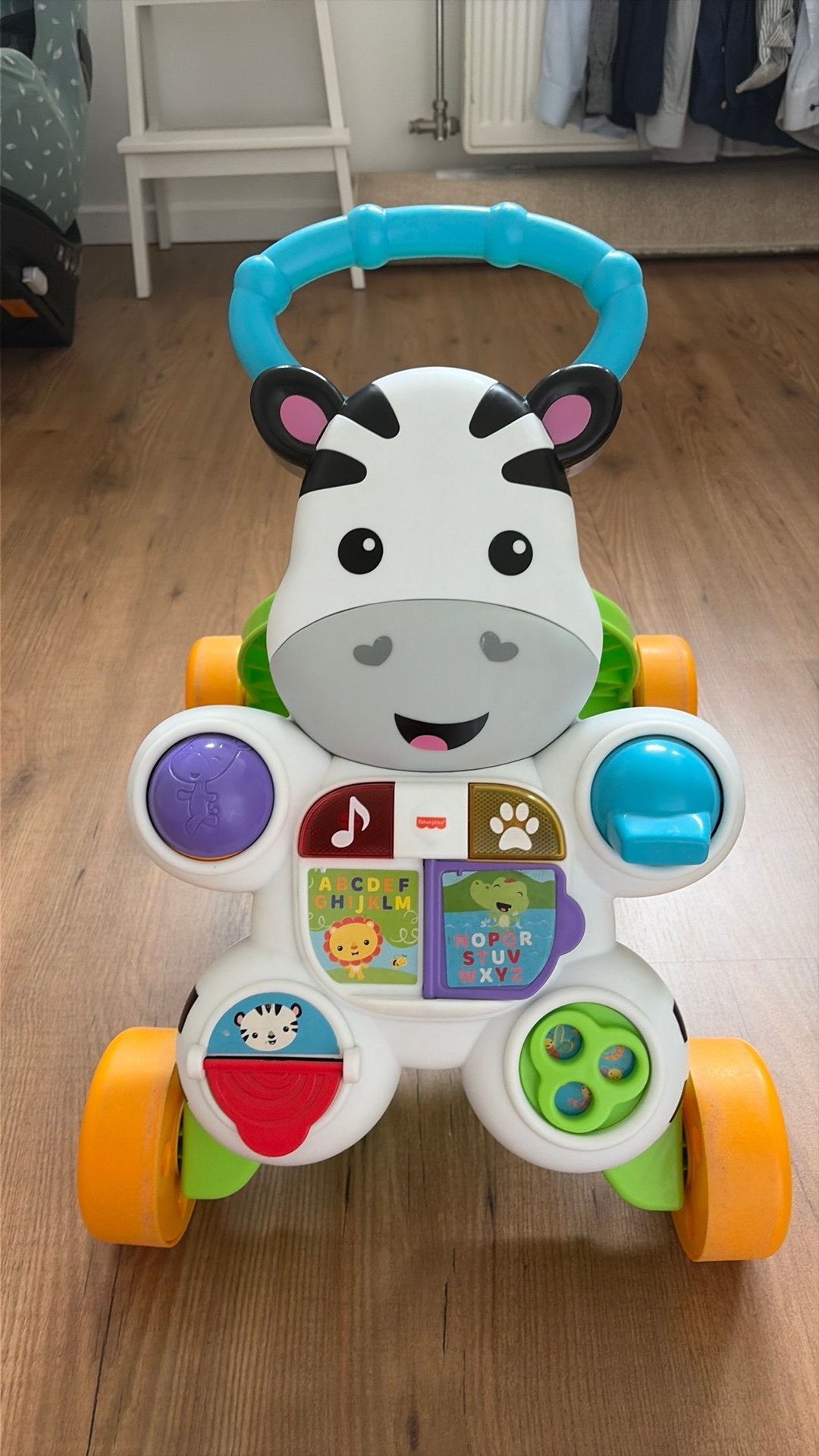 Babywalker zebra fisher-price, Kinderen en Baby's, Ophalen, Gebruikt