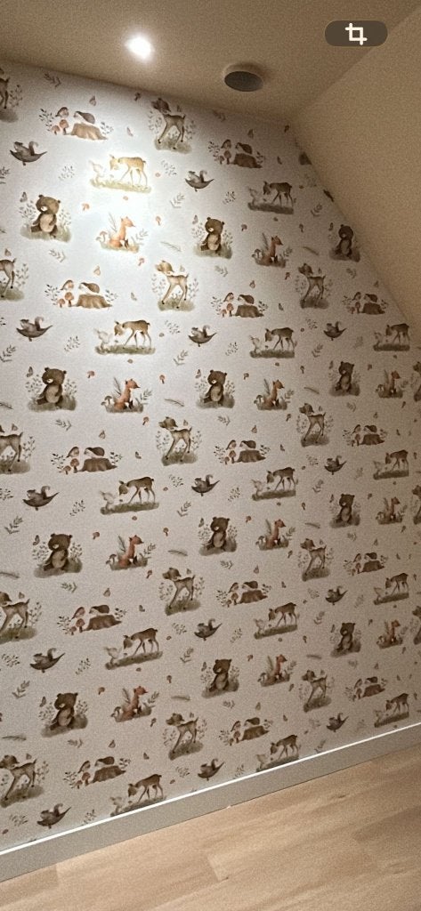 Papier peint-1 rouleau(restant)-enfant-imprimé Ree-Rasch, Maison & Meubles, Envoi, Papier peint intissé, Animaux, Rasch