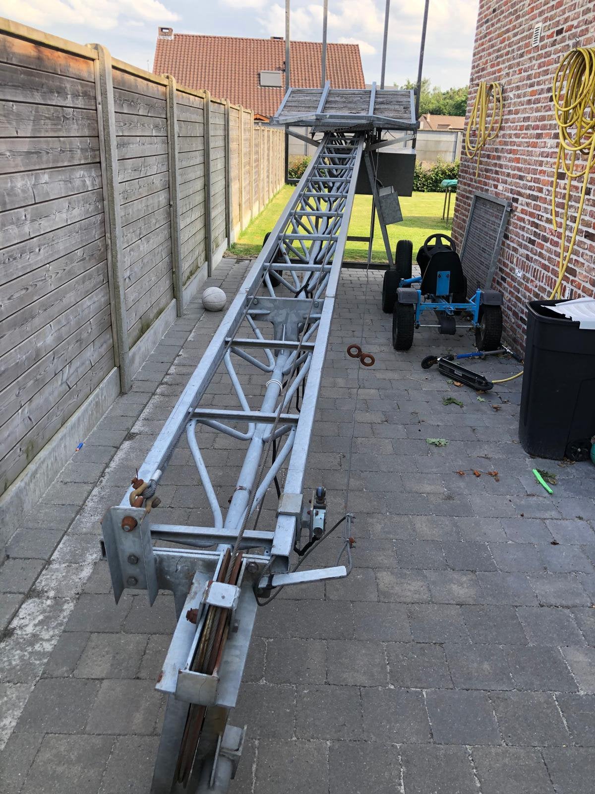 Bouwlift, Bricolage & Construction, Enlèvement, Utilisé, Ascenseur de chantier