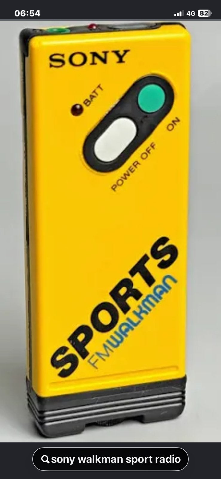Sony Sports Walkman-radio, Audio, Tv en Foto, Walkmans, Discmans en Minidiscspelers, Ophalen