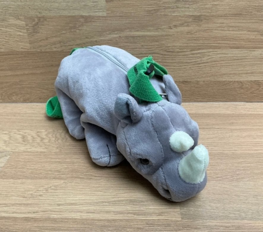 Vintage Canon WWF Neushoorn Cameratas - Plush Bag  (80s/90s), Audio, Tv en Foto, Canon, Nieuw, Ophalen of Verzenden, Gevoerd