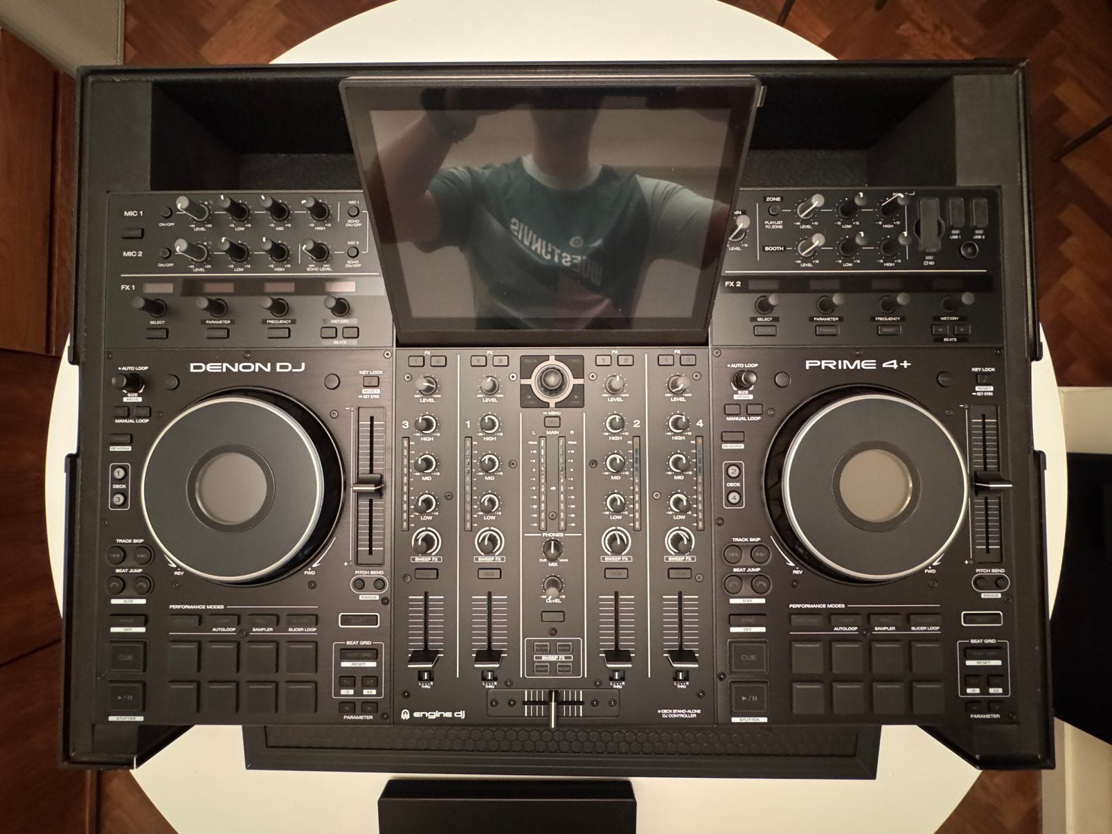 Denon DJ Prime 4+ avec flight case Magma, Musique & Instruments, Enlèvement, Neuf, DJ-Set, Denon
