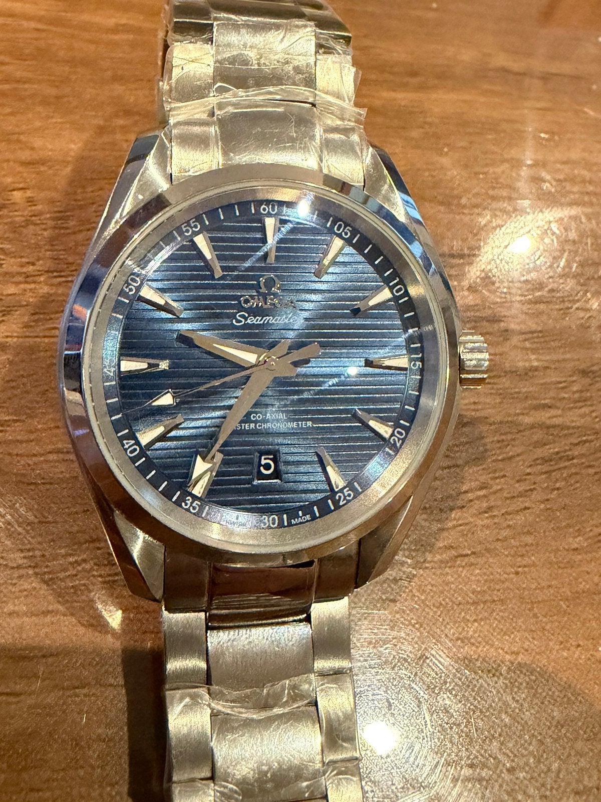Montre Omega Aqua Terra, Enlèvement ou Envoi, Comme neuf, Omega