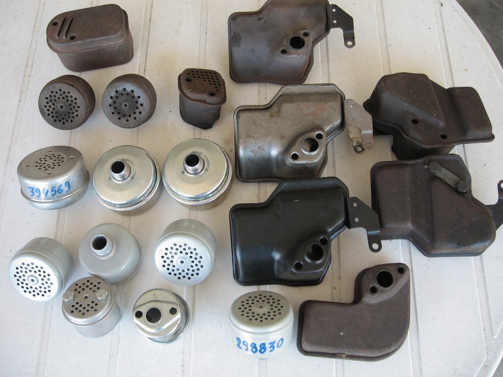 Tracteur tondeuse HONDA , lot de pots d'échappement, Enlèvement, Comme neuf, HONDA, 120 cm ou plus