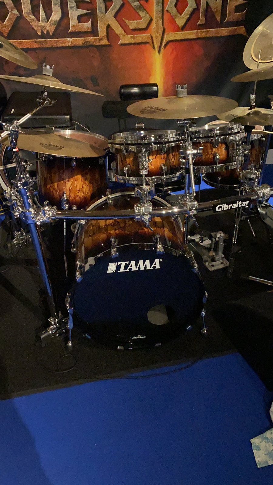 TAMA Starclassic Performer B/B Molten Brown Burst – Shellset, Musique & Instruments, Enlèvement, Utilisé, Tama