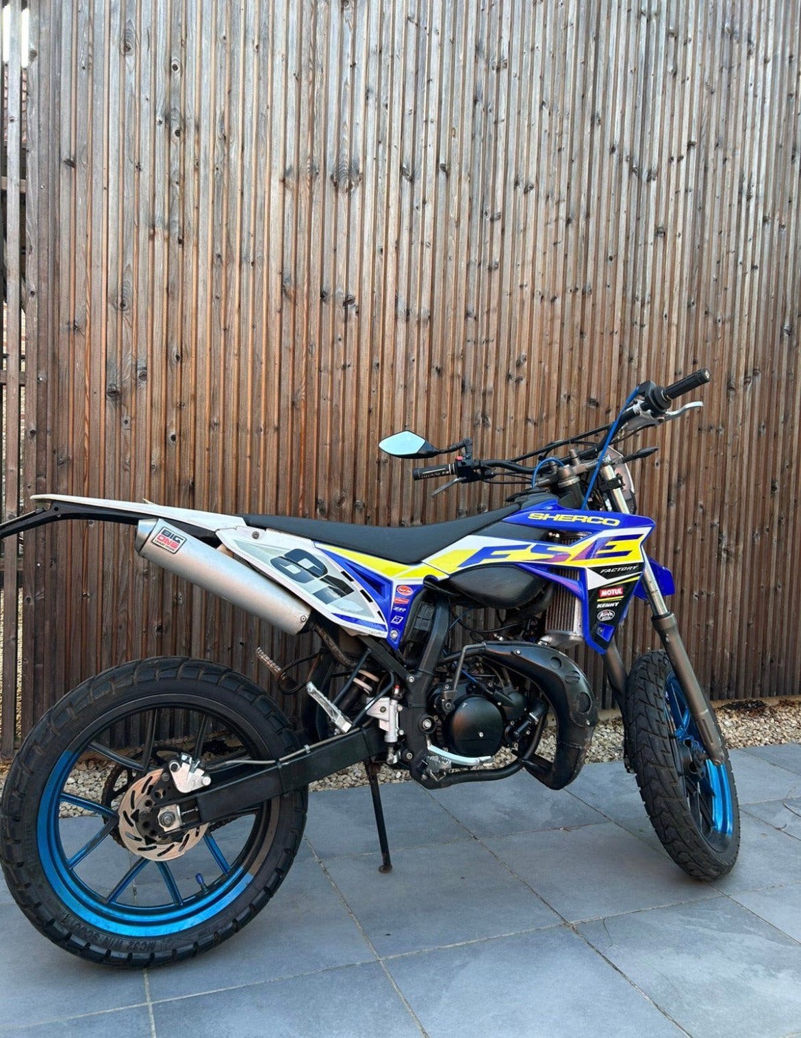 Sherco 50cc, Ophalen, Zo goed als nieuw