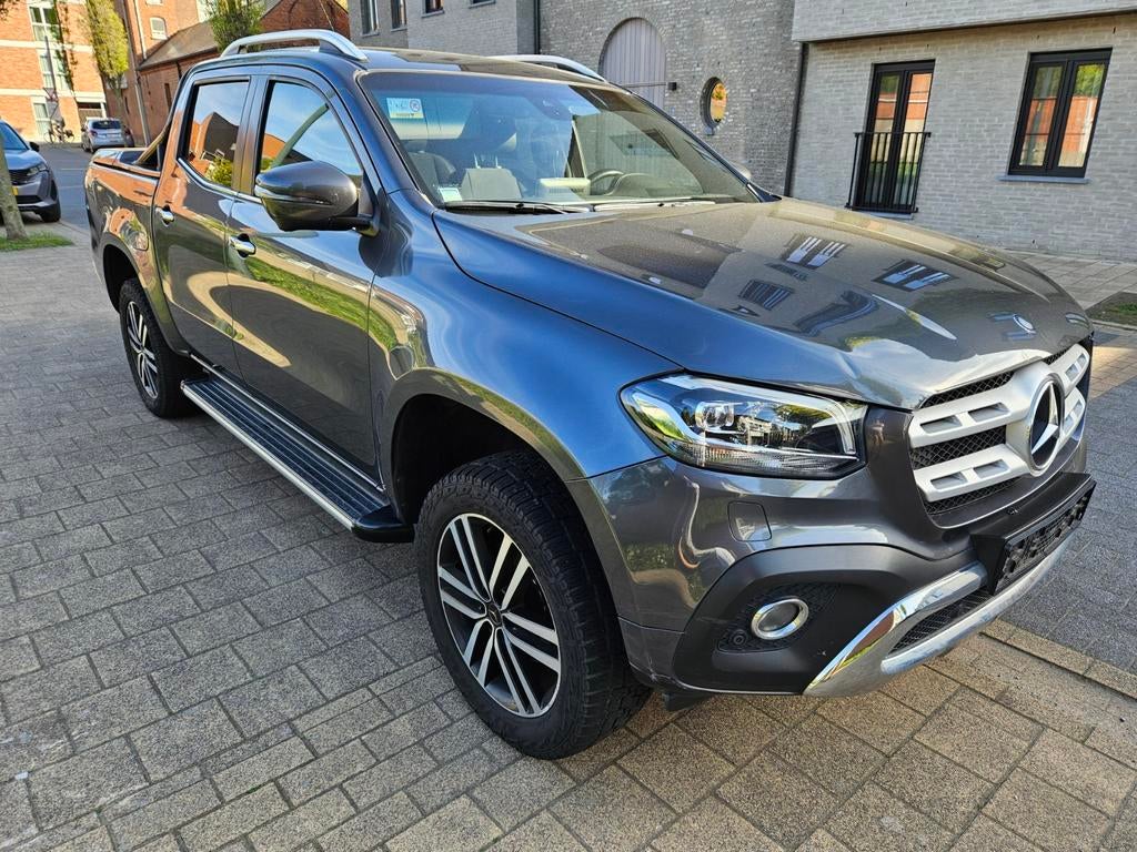 Mercedes X250d Pick-up. poids léger, tva deductible., Autos, Achat, Entreprise, Garantie prolongée, Noir