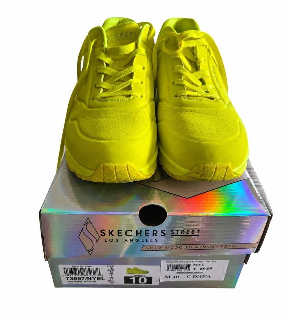 Sketchers UNO maat 40, Ophalen, Geel, Sketchers, Zo goed als nieuw