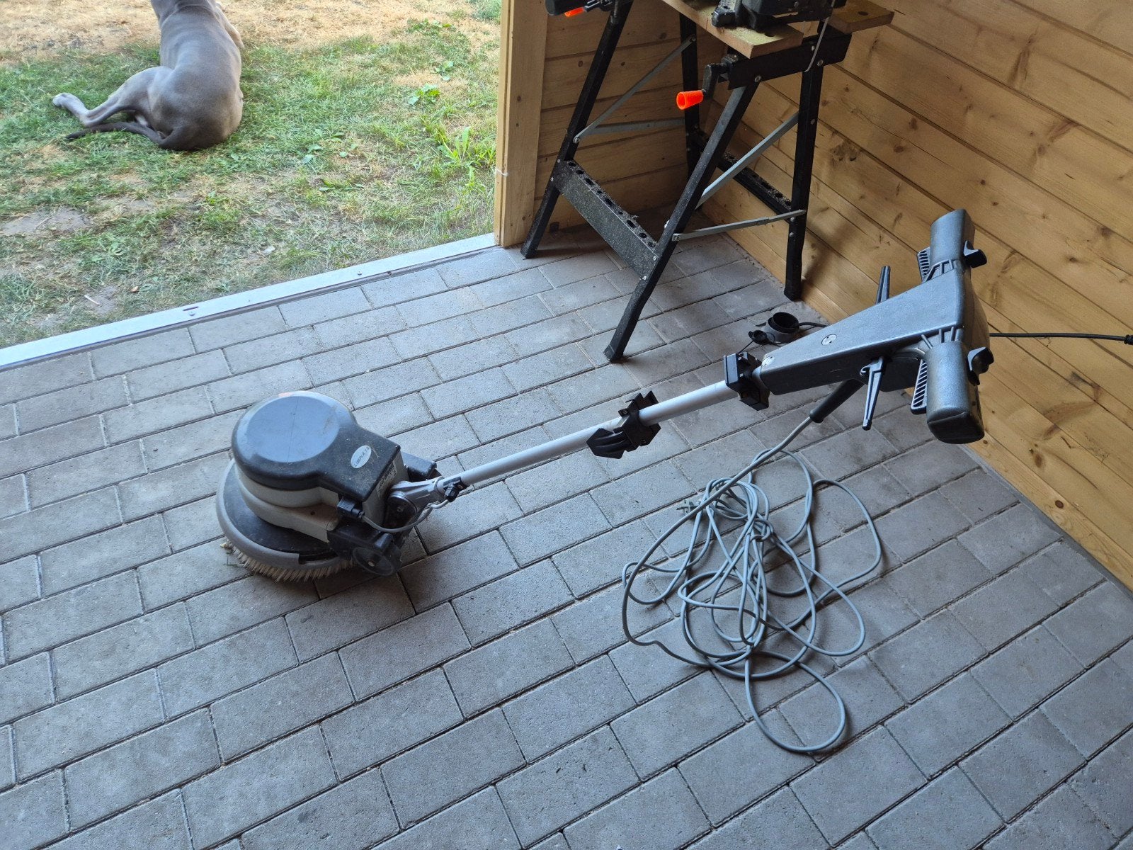 Wirbel L133 / SB 133 professionele éénschijfmachine – 550 W, Ophalen