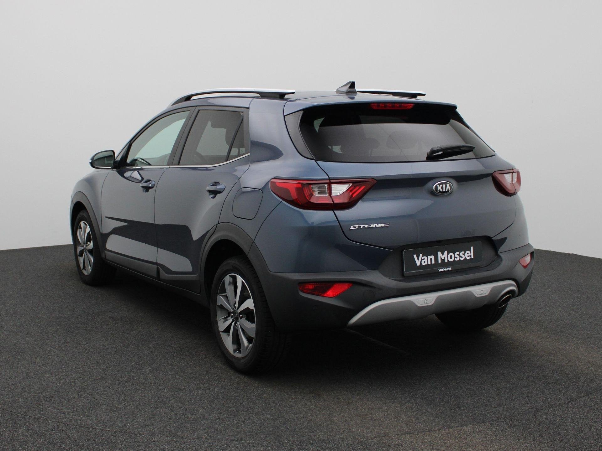 KIA Stonic 1.0 T More CAMERA | LANE ASSIST | NAVI, Auto's, Kia, Voorwielaandrijving, Gebruikt, 129 g/km, Blauw
