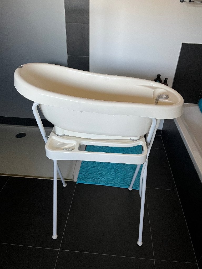 Baby badje met staander Bébé-Jou, Enfants & Bébés, Enlèvement, Comme neuf, Baignoire, Bébé-jou
