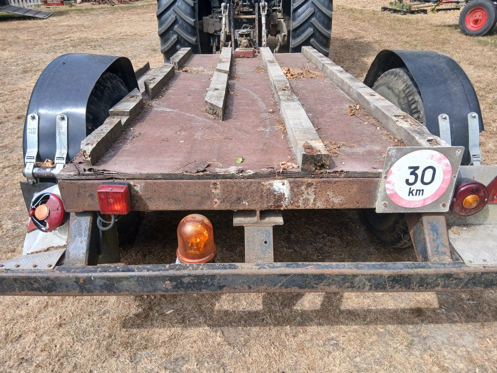 aanhanger tractor, Verzenden