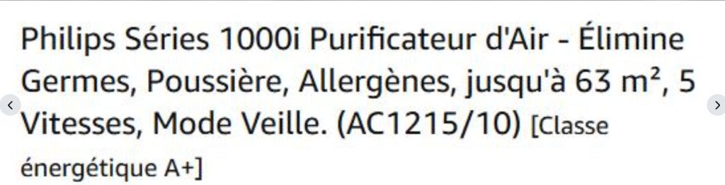 Purificateur d'air Philips, Electroménager, Enlèvement, Comme neuf, Purificateur d'air