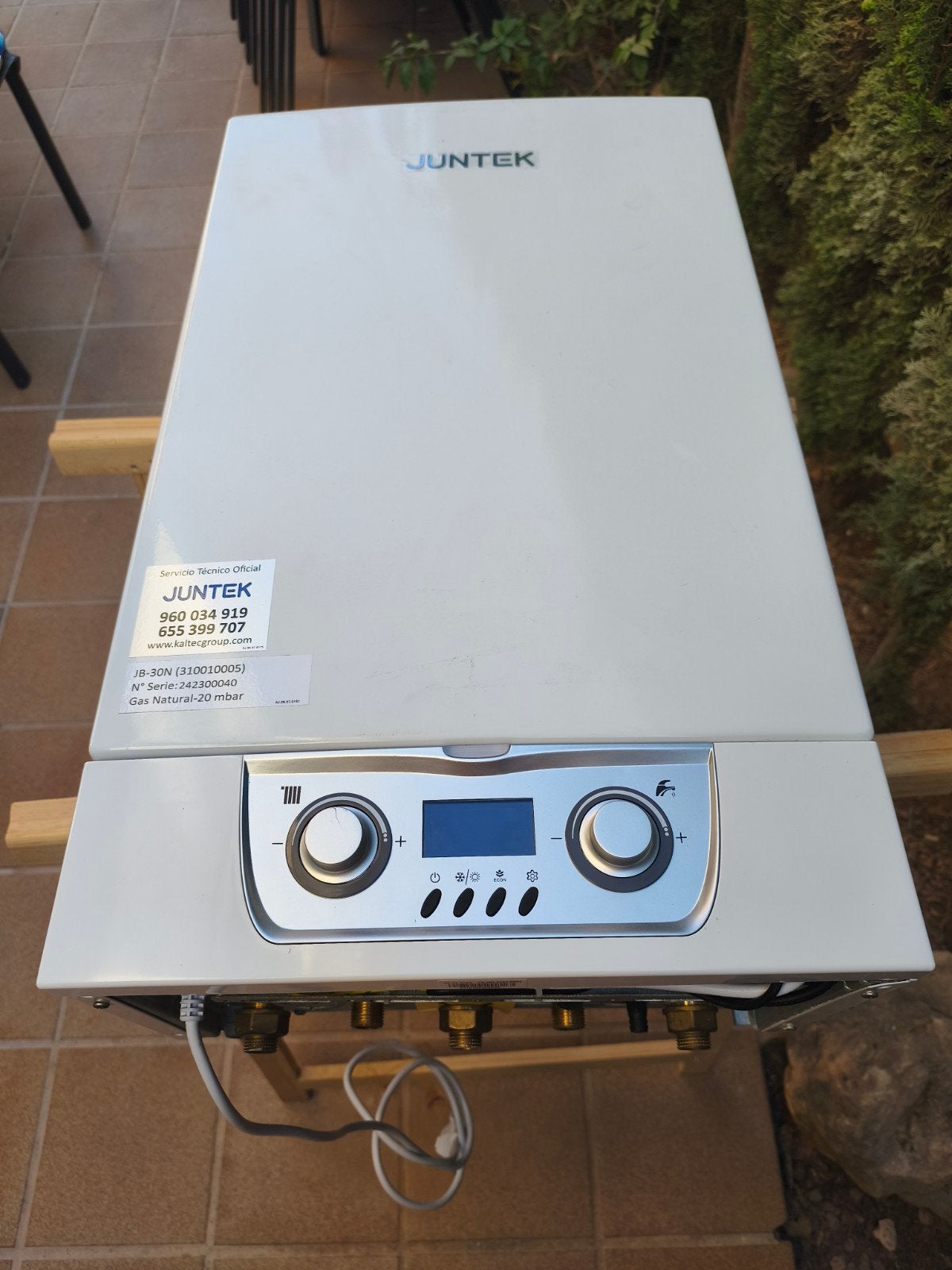 Condensatieketel en radiatoren, Ophalen
