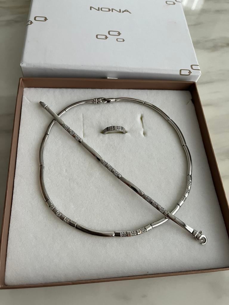 Nona zilveren set 925, Enlèvement ou Envoi, Comme neuf