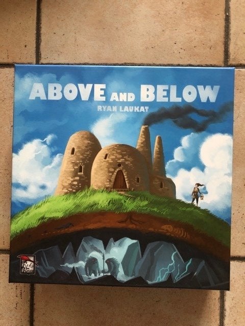ABOVE & BELOW - superbe jeu narratif - VO état neuf, Envoi