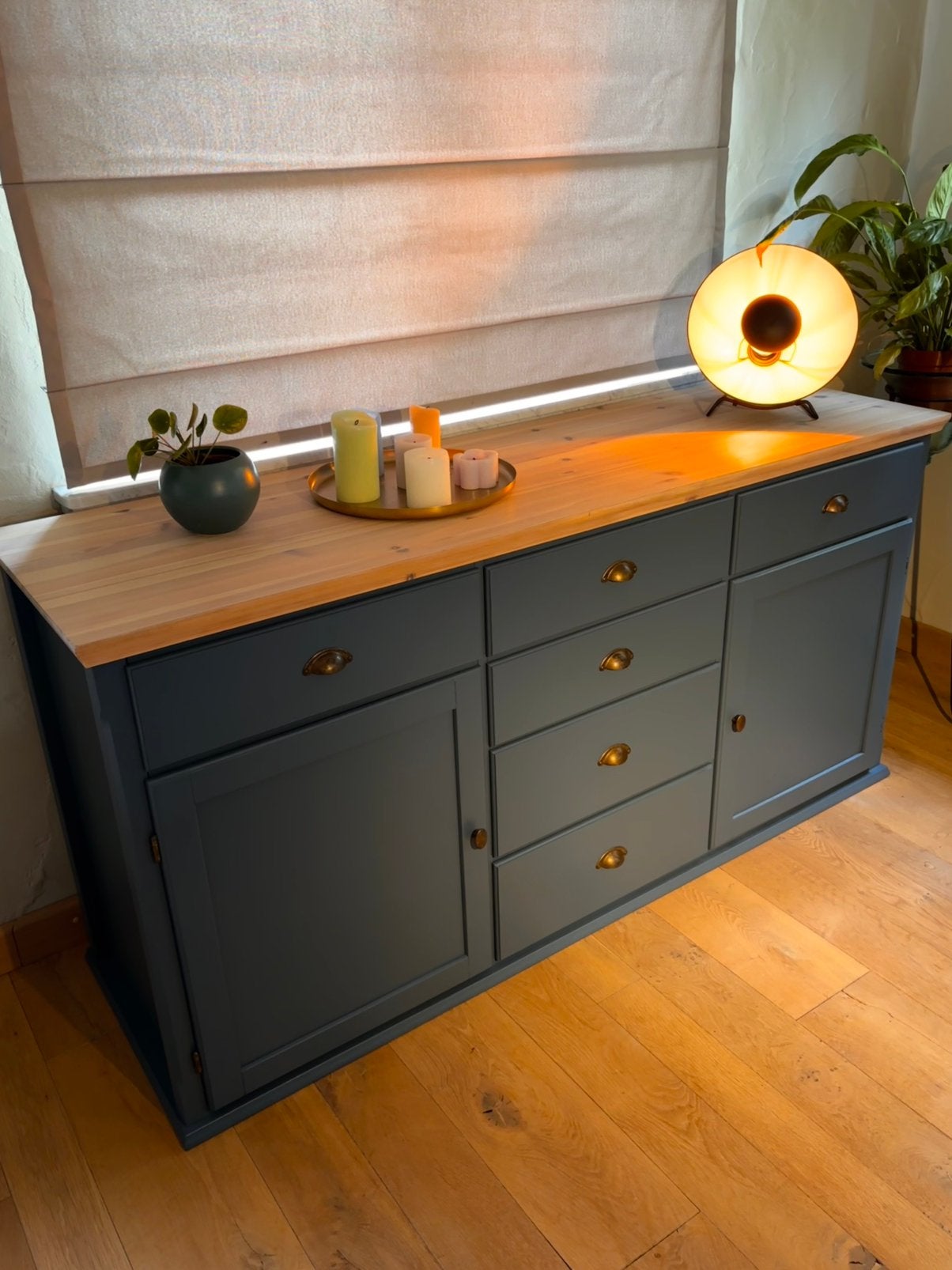 Dressoir kast, Ophalen, Met lade(s), 150 tot 200 cm, Zo goed als nieuw