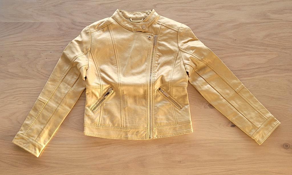 Jasje meisje goudkleurig maat 134, Meisje, Nieuw, Ophalen of Verzenden, Milla Star