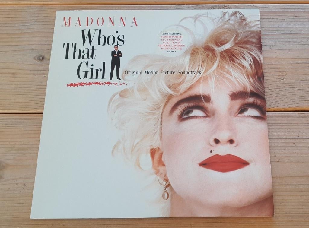 LP vinyl plaat Madonna – Who's That Girl, Cd's en Dvd's, Vinyl | Pop, Gebruikt, 12 inch, Ophalen of Verzenden