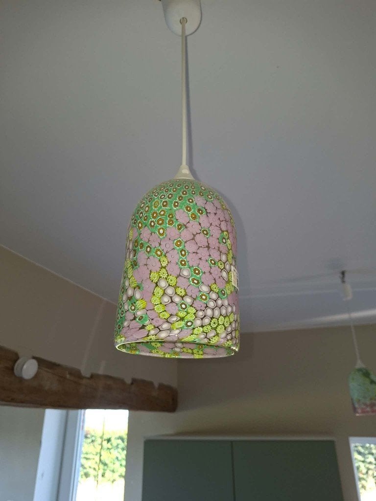 Lot de 3 lustres Murano authentiques – 200 €, Maison & Meubles, Lampes | Lustres, Enlèvement, Neuf, Verre