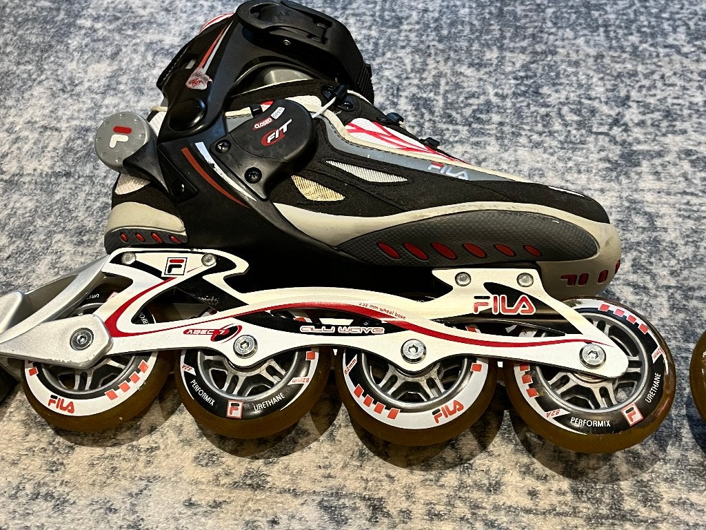 Rollers FILA taille 40 à réparer, Rollers 4 roues en ligne, Femmes, Enlèvement, Utilisé