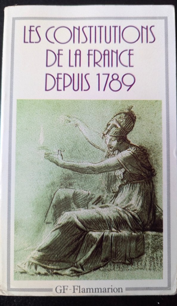 De grondwetten van Frankrijk sinds 1789, Ophalen, Zo goed als nieuw, Jacques Godechot, Juridisch en Recht