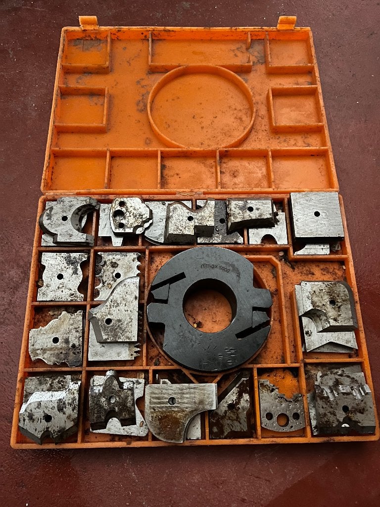 Outils pour toupie OMAS 50, Ophalen
