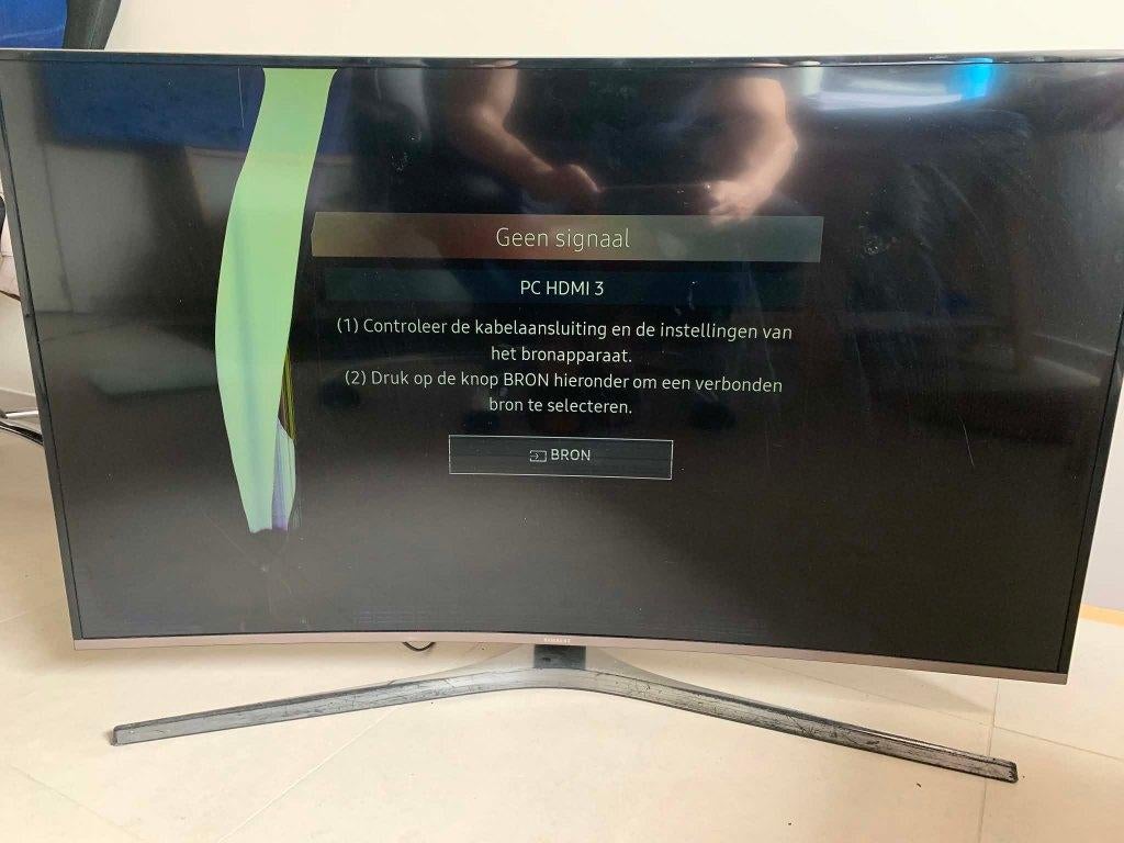 kapotte tv, Audio, Tv en Foto, Televisies, Ophalen, Gebruikt, 100 cm of meer