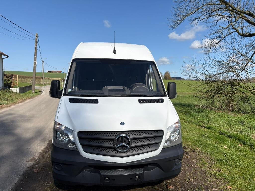 mercedes - benz sprinter 313, Auto's, Bestelwagens en Lichte vracht, Euro 5, Zwart, 4 cilinders, 2000 kg