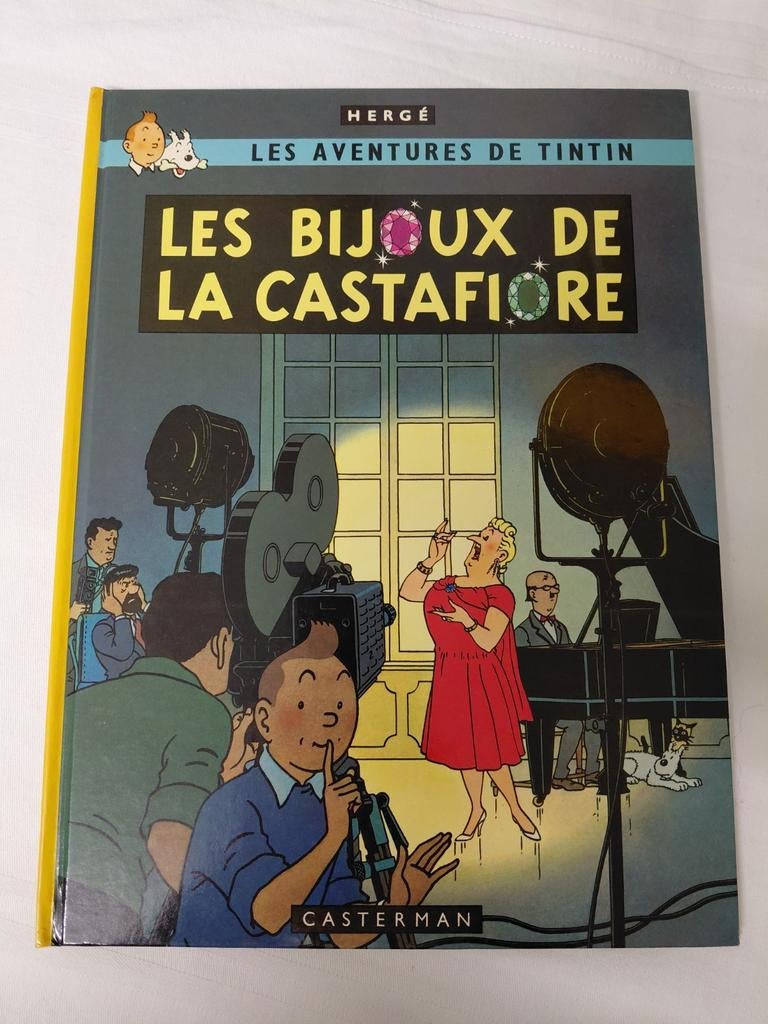 BD Tintin "Les Bijoux de la Castafiore ", Boeken