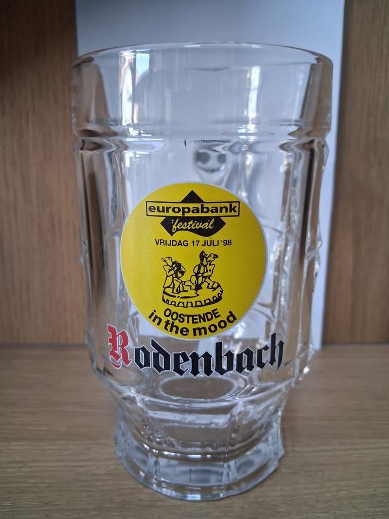 Rodenbach est d'humeur, Enlèvement, Neuf, Verre à bière