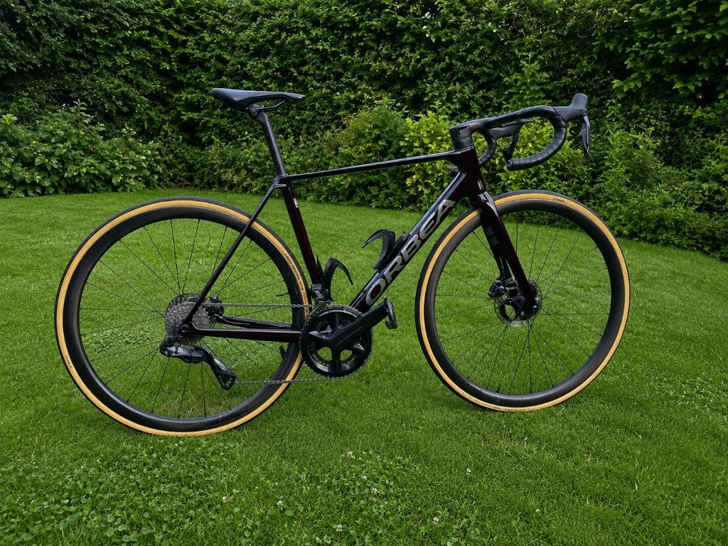 Orbea Orca M20i LTD PWR – Wine Red Carbon – Maat 51, 28 inch, Carbon, 49 tot 53 cm, Zo goed als nieuw