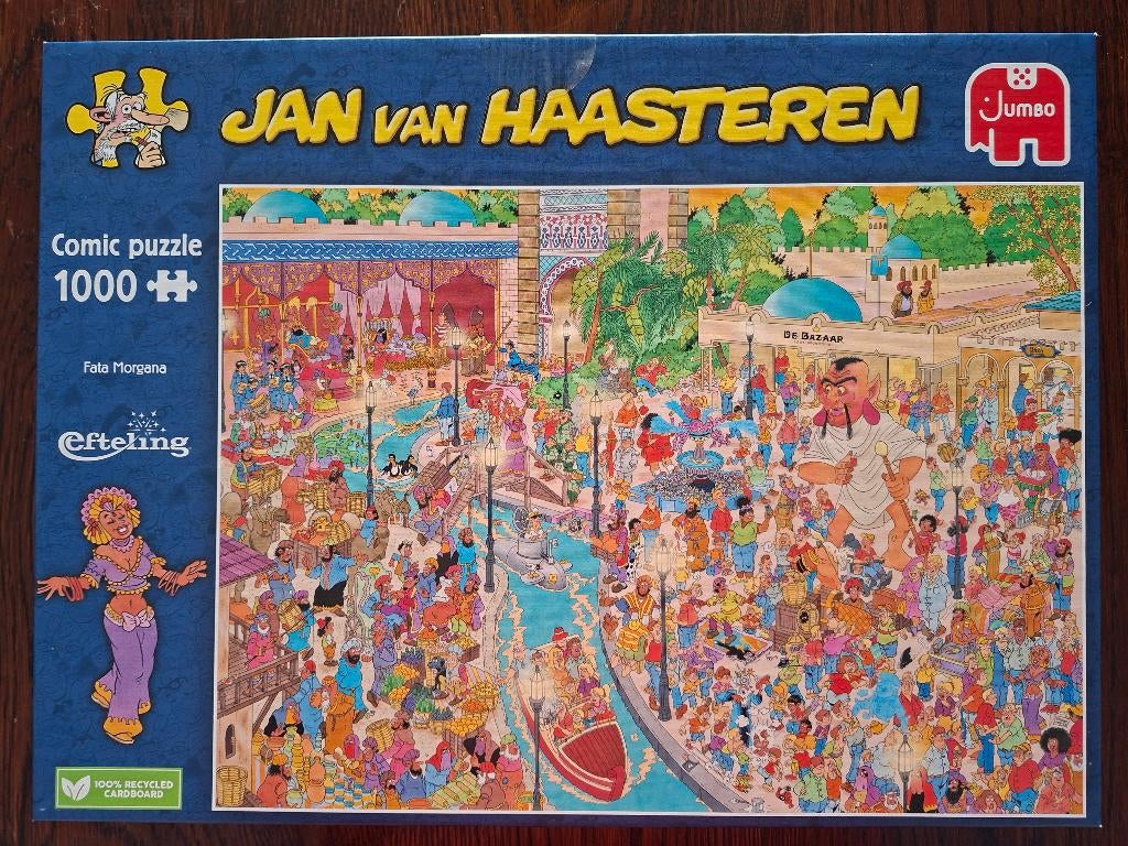 puzzel Jan van Haasteren  1000 stuks, Ophalen of Verzenden, 500 t/m 1500 stukjes, Zo goed als nieuw, Legpuzzel