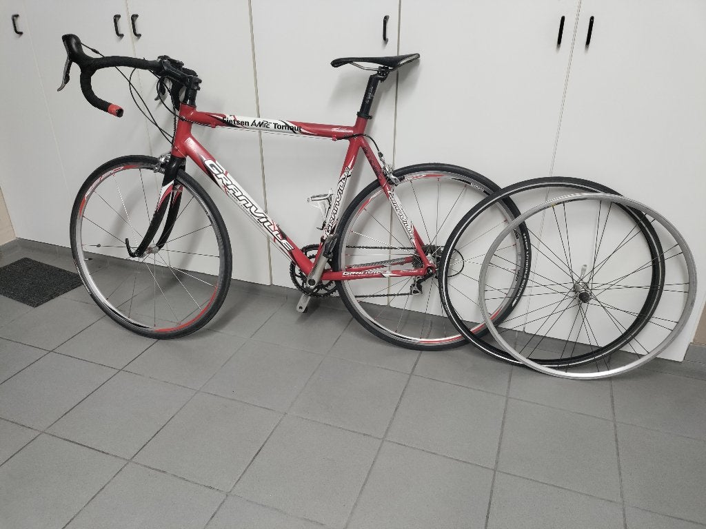 Koersfiets Kader 56 Ampello Granville, Fietsen en Brommers, Minder dan 10 versnellingen, Gebruikt, Overige maten, 53 tot 57 cm