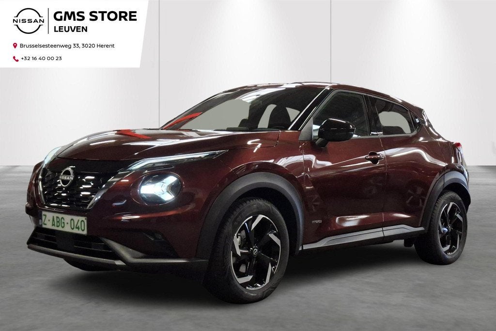 Nissan Juke Hybrid-AUT-Cam-Carplay-Airco-Sensoren, Stof, 135 g/km, 5 zetels, 5 deurs