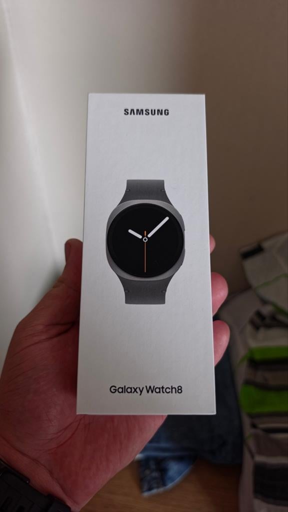 Samsung Galaxy Watch 8 [NIEUW], Neuf, Étanche, Gris, Enlèvement