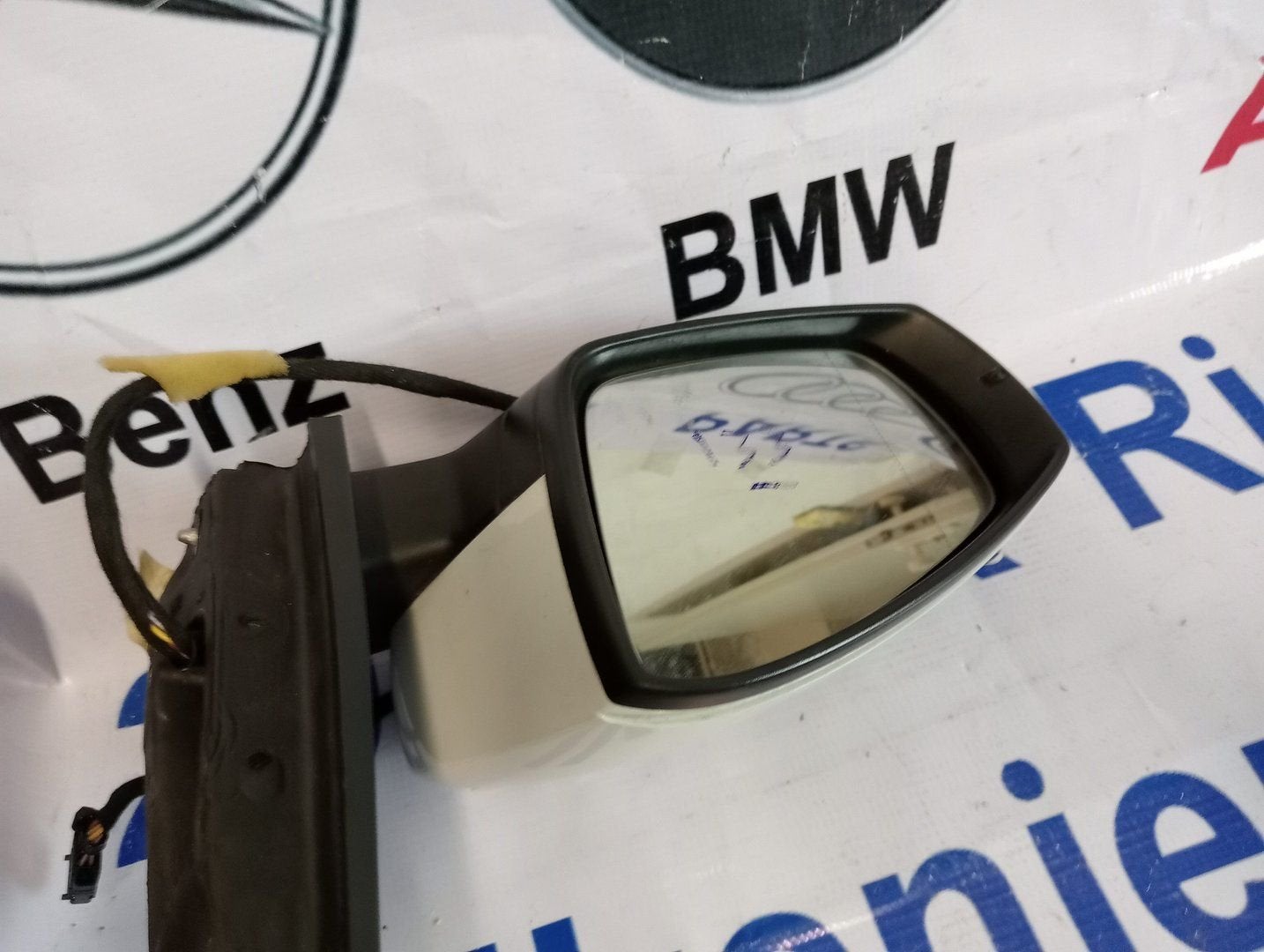 Buitenspiegel links van een Volkswagen Polo, Gebruikt, -, Volkswagen, -