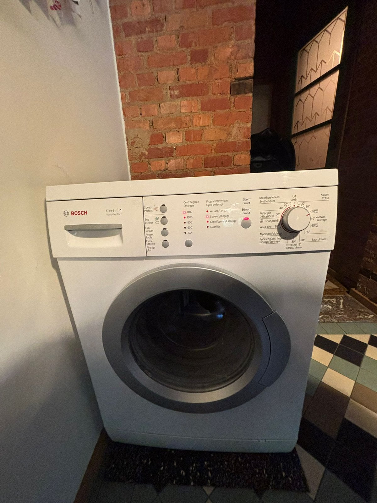 Washingmachine, Ophalen, Gebruikt