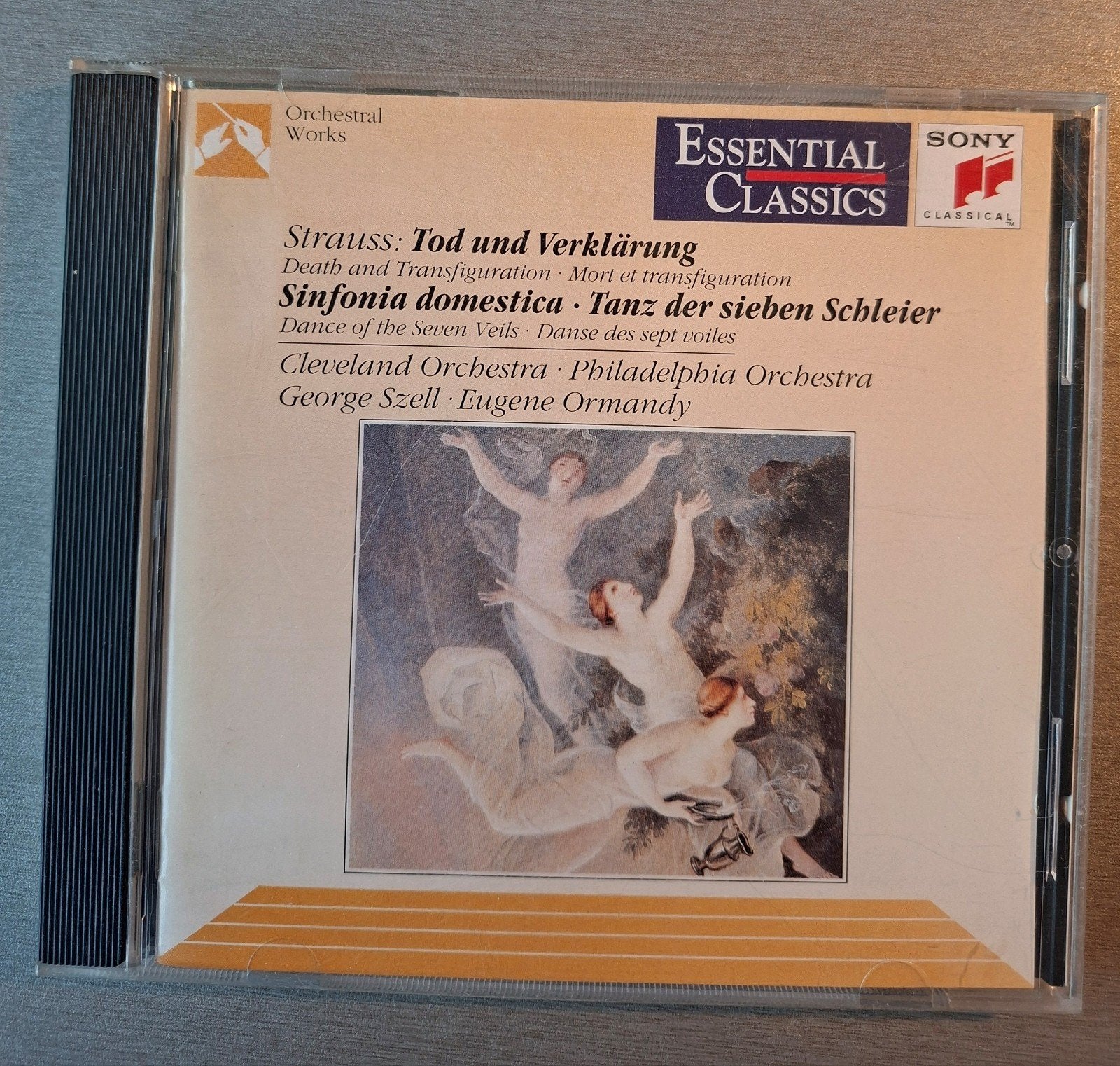 Cd. Strauss.  Tod und Verklarung (Sony,  Remastered)., Cd's en Dvd's, Cd's | Klassiek, Ophalen of Verzenden, Remastered