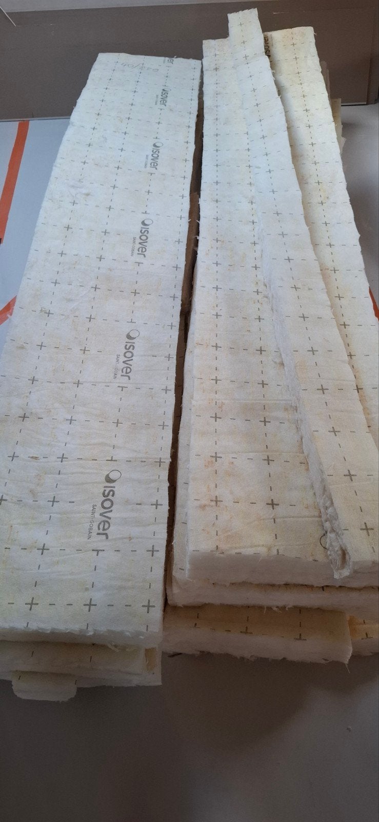 isolatie glaswol isover, Doe-het-zelf en Bouw, Ophalen, 4 tot 8 cm, 10 tot 15 m², Nieuw