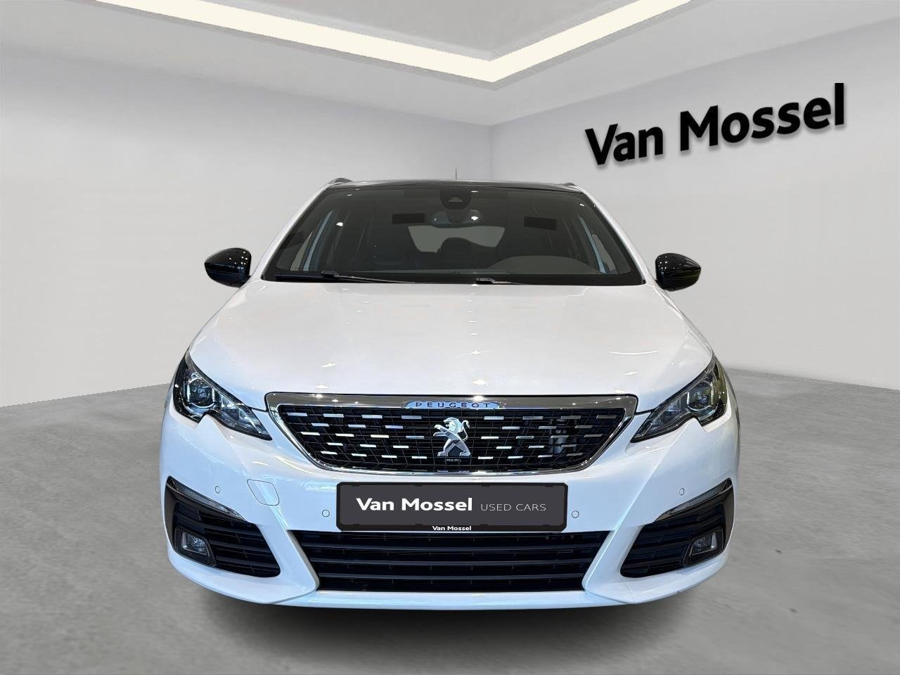 Peugeot 308 1.2 PureTech 96kW s/s Aut. GT Line, Dealer onderhouden, Stof, Gebruikt, Wit