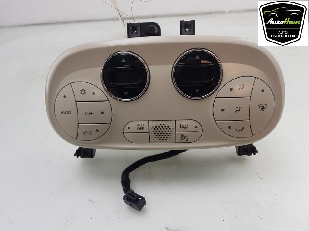 PANNEAU DE COMMANDE CHAUFFAGE CLIMATISATION Fiat 500 (312), Utilisé, Fiat