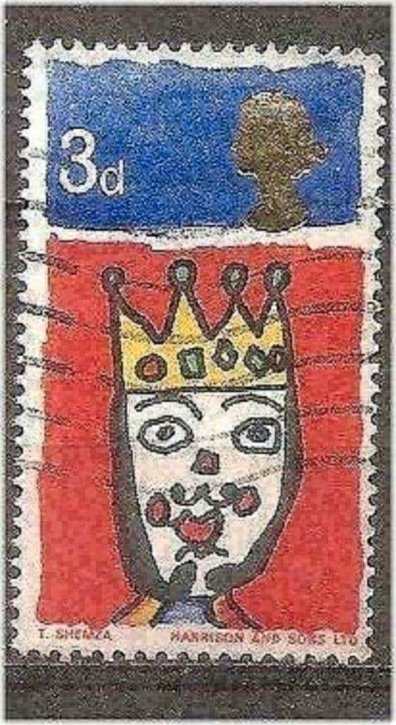 Grande-Bretagne 1966 - Yvert 461 - Noël (ST), Envoi, Affranchi
