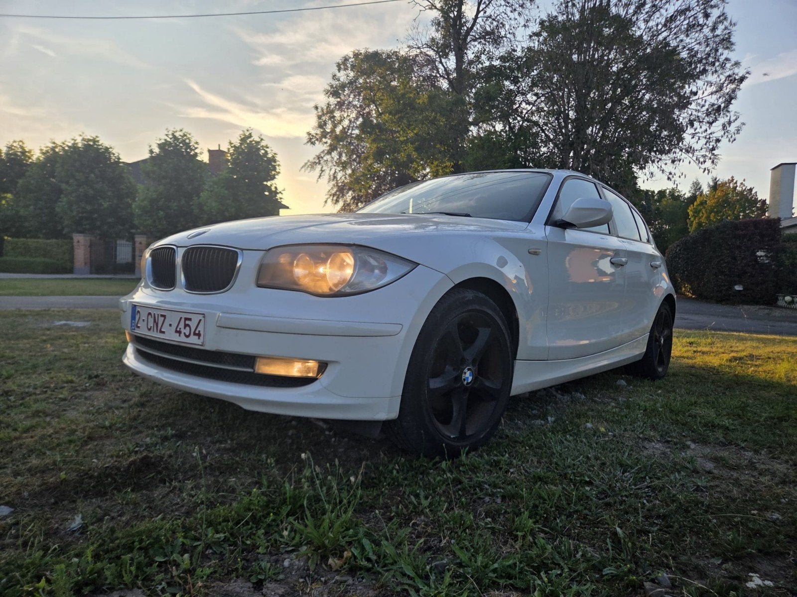 Bmw 116d 2011, Auto's, BMW, Diesel, Euro 5, Handgeschakeld, Wit, Ophalen