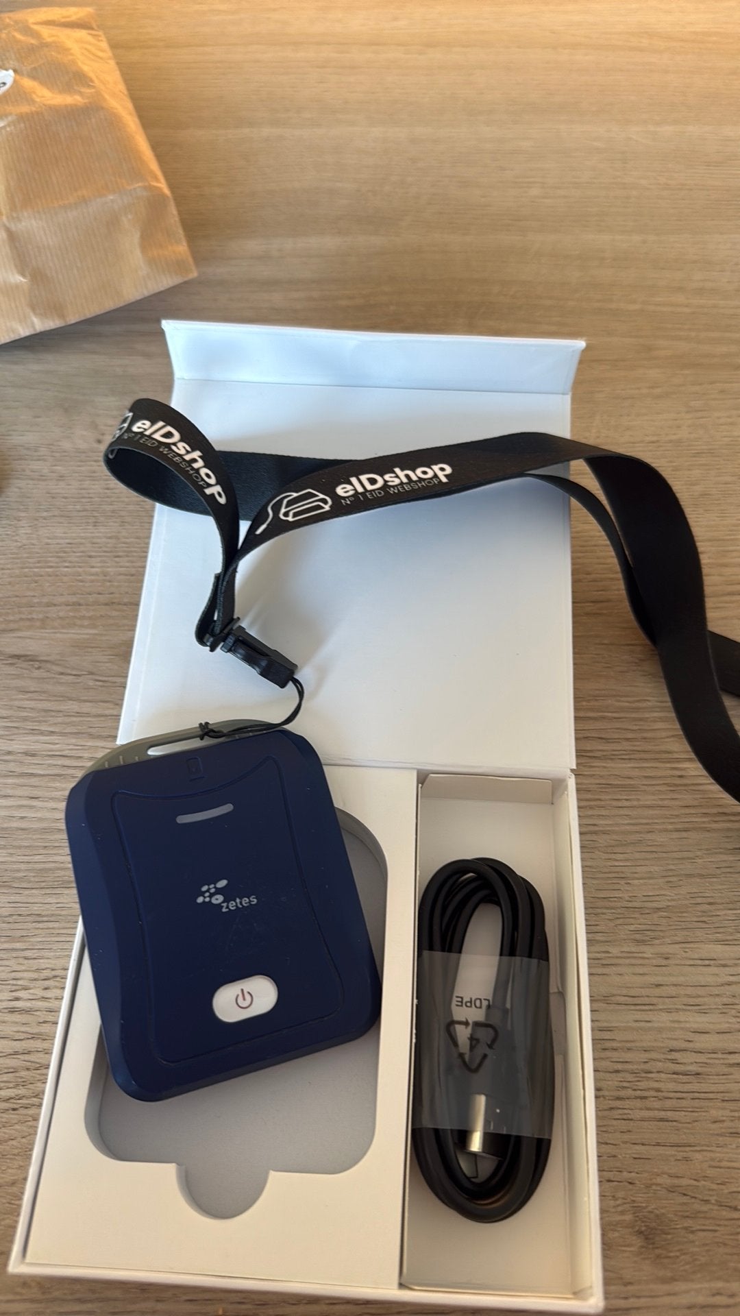 Kaartlezer bluetooth zetes, Ophalen, Zo goed als nieuw
