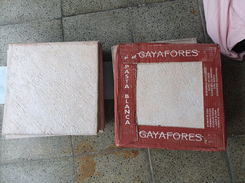 Carrelage blanc / beige, 20 à 40 cm, Enlèvement ou Envoi, Comme neuf, 20 à 40 cm