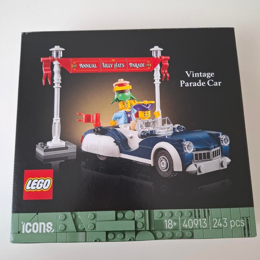 LEGO Icons Vintage Parade Car 40913 – Neuf jamais ouvert, Lego, Icons