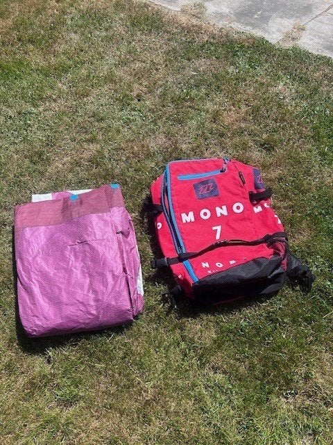 Kite Duotone Mono 7m² 2018 perfecte staat, Watersport en Boten, Kitesurfen, Ophalen, Geen board, Zo goed als nieuw, Kite