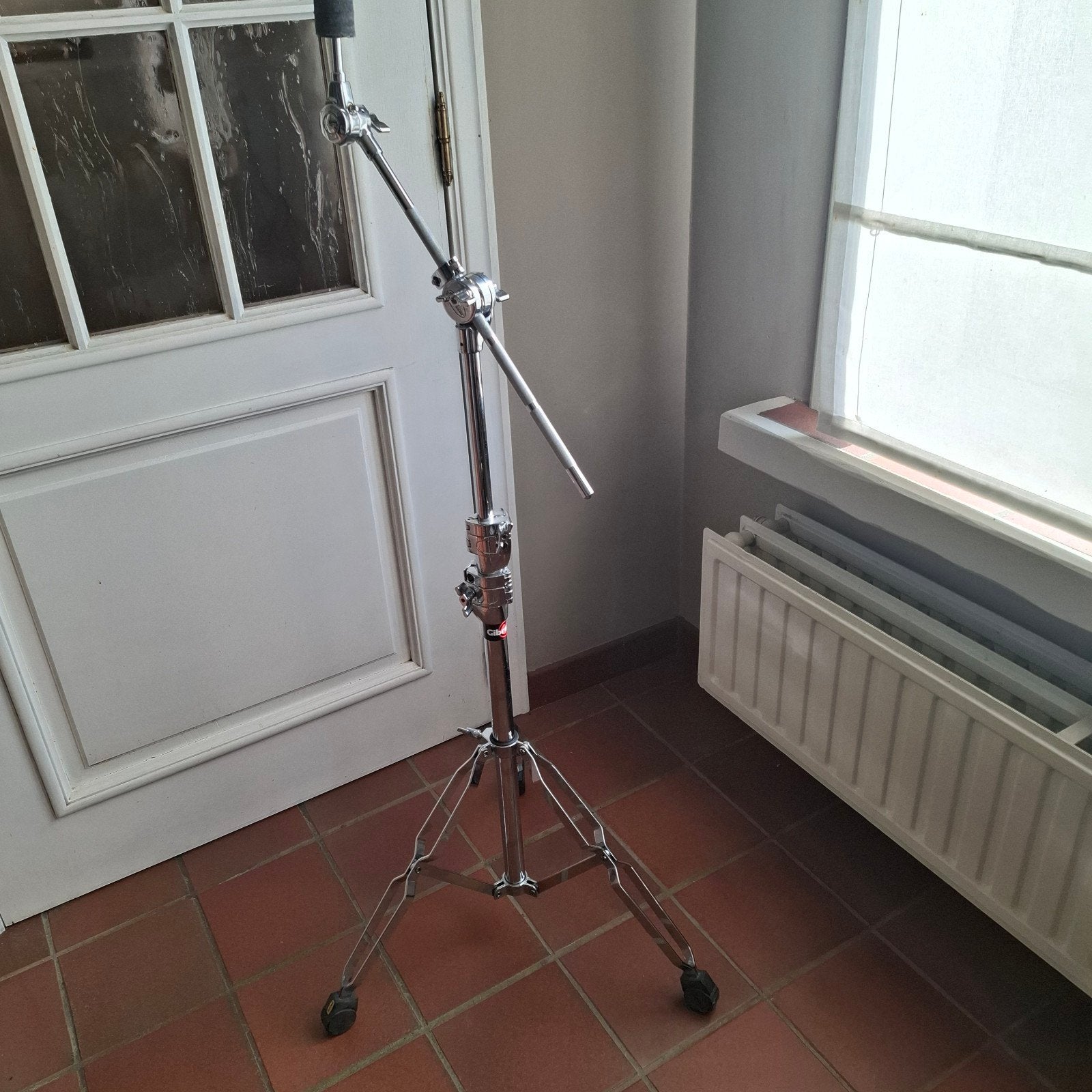 stevige Gibraltar 9709BT cymbaal stand voor uw drumstel, Muziek en Instrumenten, Standaarden, Ophalen of Verzenden, Zo goed als nieuw