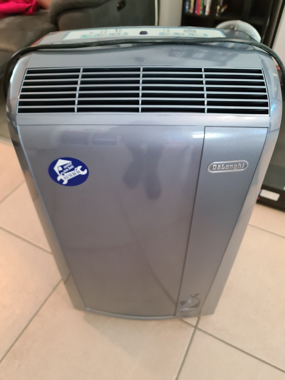 Mobiele airco Delonghi PAC N90 1100w, Ophalen, Minder dan 60 m³, 3 snelheden of meer, Zo goed als nieuw